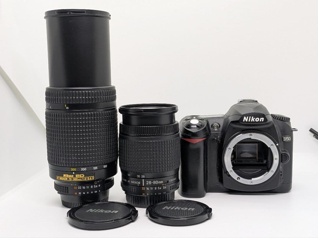 Nikon D50 ダブルズーム 28-80mm D +70-300mm ED