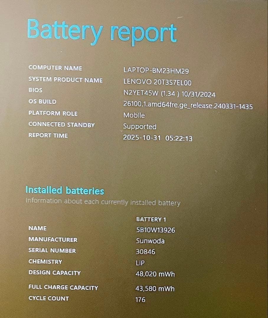 Lenovo ThinkPad X13 Gen1 第10世代 薄型軽量ノート