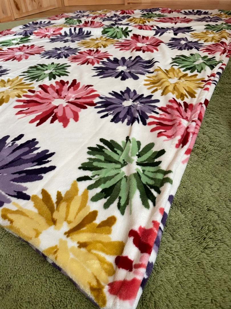 大処分【シビラ】コエテ　フランネル掛カバー　ダブル　190×210 ホワイト