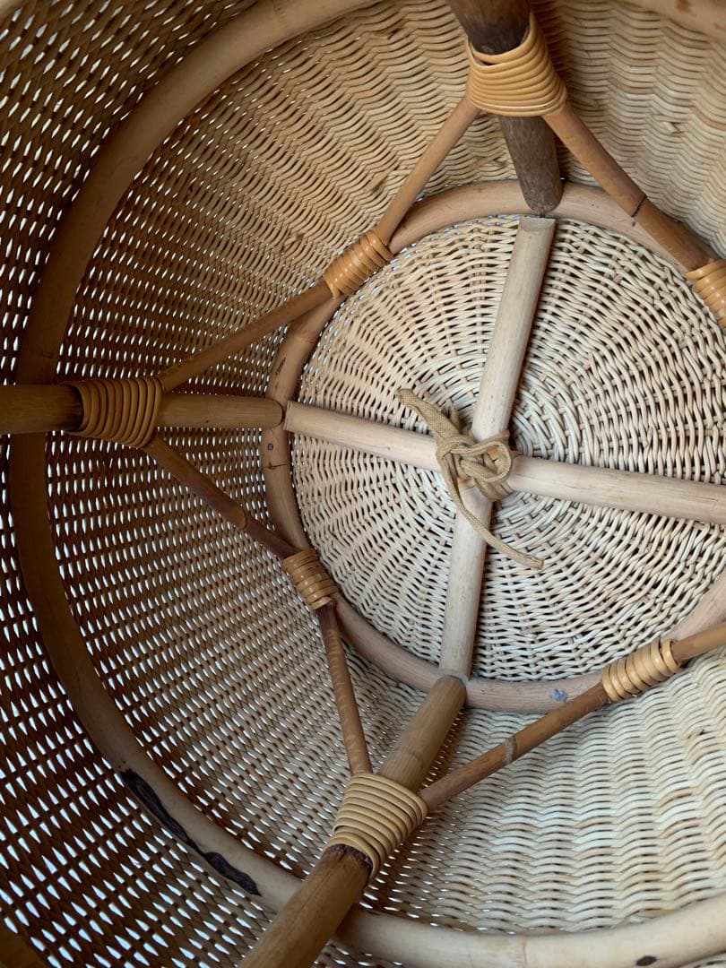 希少 山川ラタン 剣持勇デザイン ヴィンテージ スツール ジャパニーズモダン D