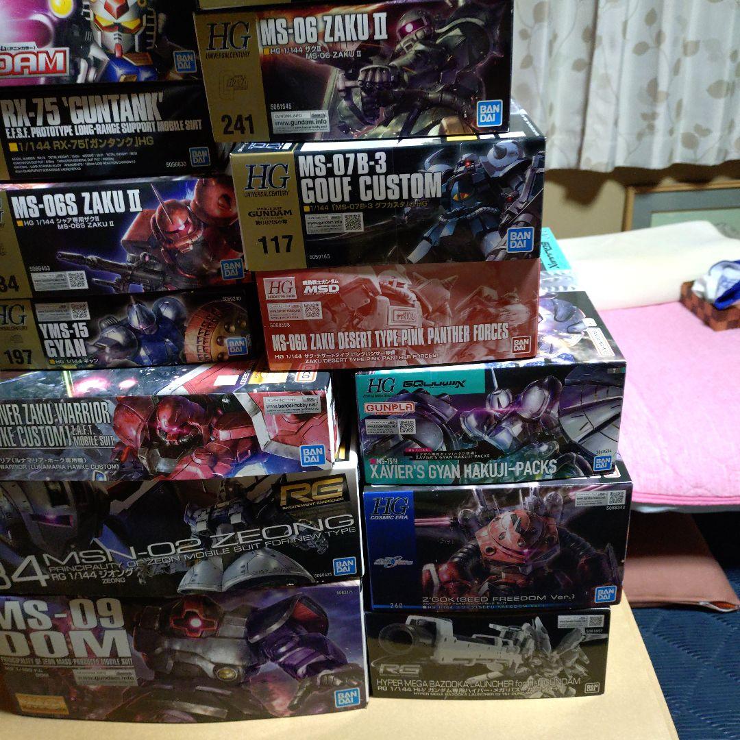 ガンプラその他まとめ売りです。 バラ売り不可です。