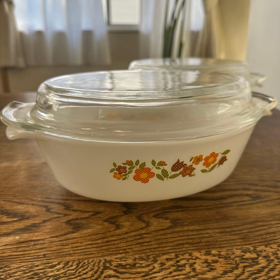 Fire-king キャセロール　No433. 2個セット