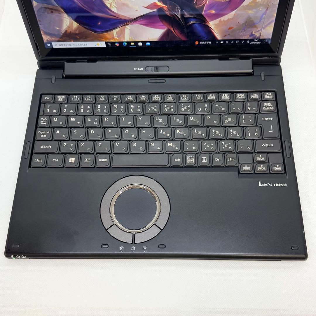 美品 Panasonic Let's Note CF-XZ6 8GB/256GB