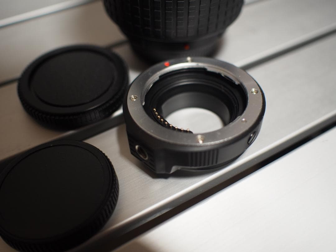 -☆- OLYMPUS 7-14mm F4.0マイクロフォーサーズアダプタ付属
