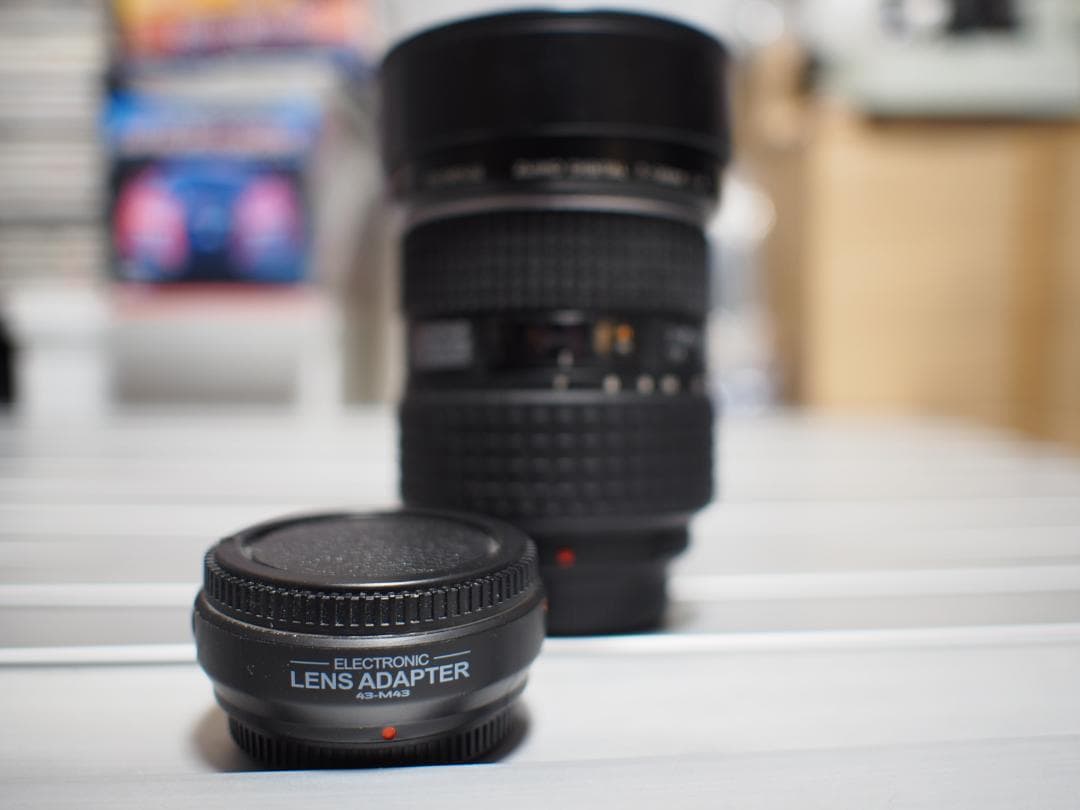 -☆- OLYMPUS 7-14mm F4.0マイクロフォーサーズアダプタ付属