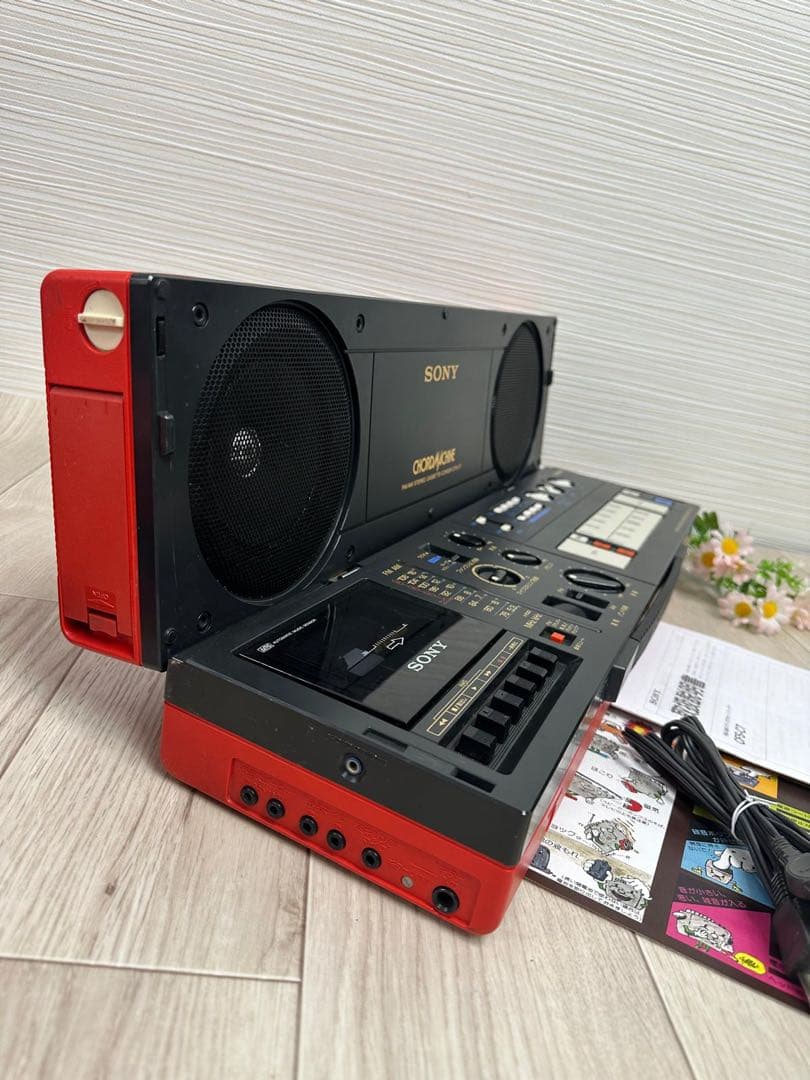 美品CFS-C7ソニー SONY CHORD MACHINE ラジカセ整備品
