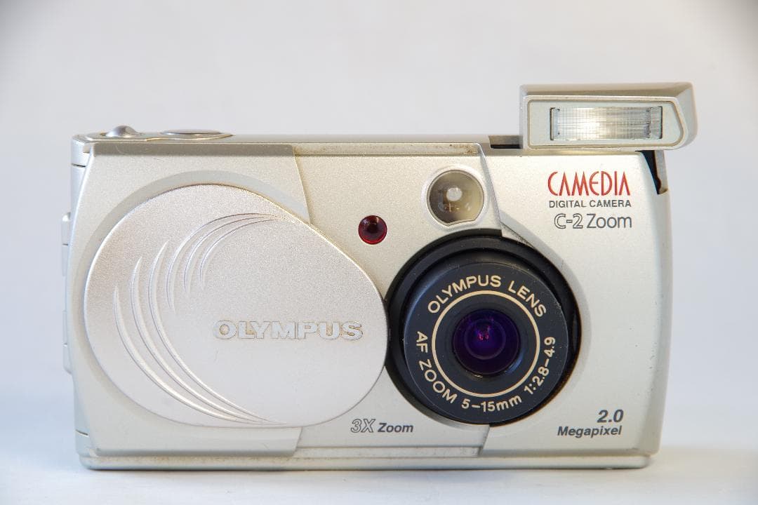 OLYMPUS C-2 Zoom 128MBスマートメディア、USBケーブル付属