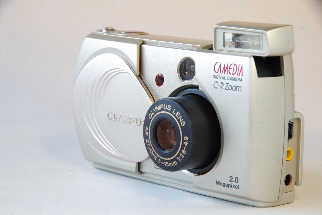 OLYMPUS C-2 Zoom 128MBスマートメディア、USBケーブル付属