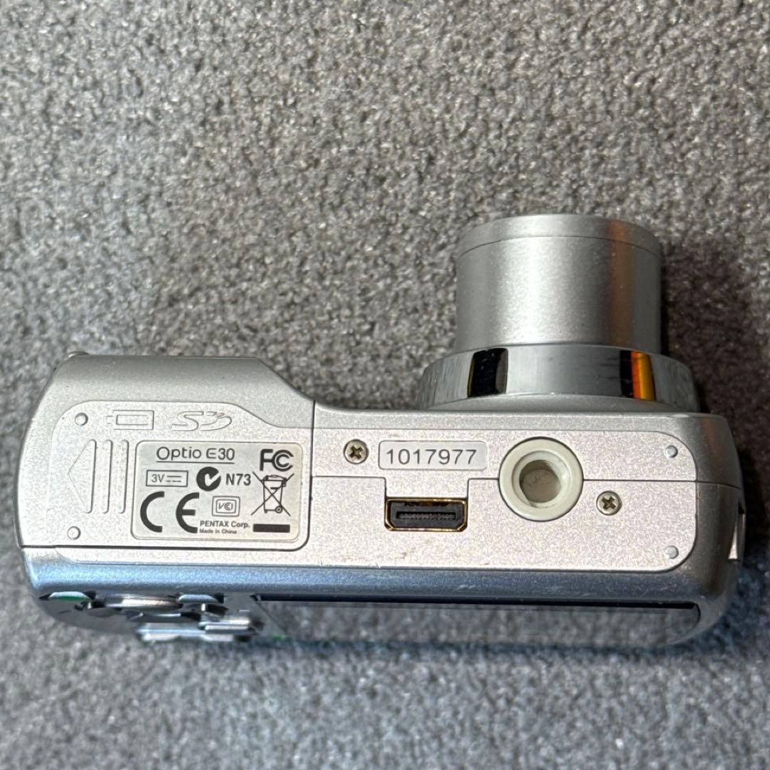 ☆動作OK PENTAX Optio E30 乾電池式 SDカード付き
