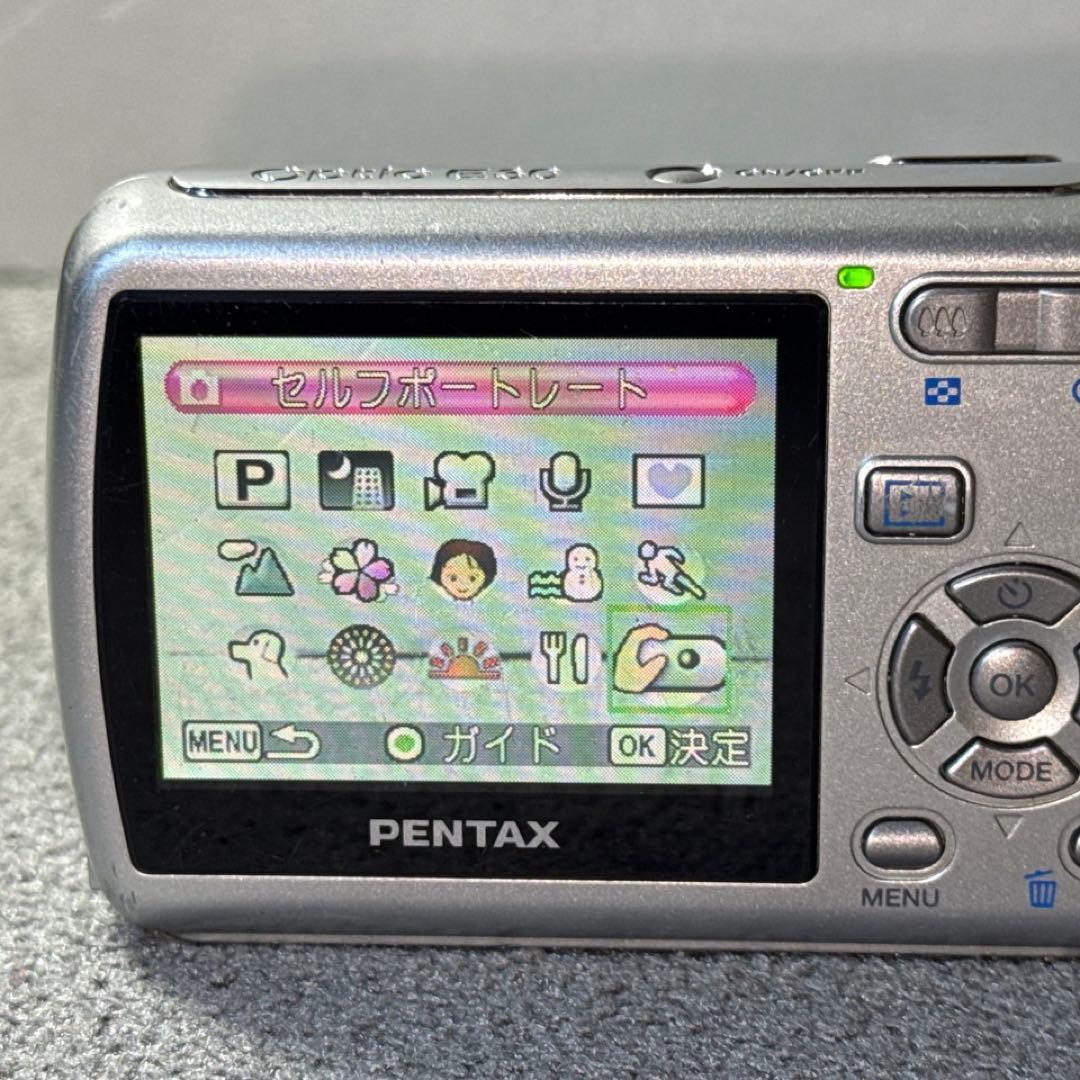 ☆動作OK PENTAX Optio E30 乾電池式 SDカード付き