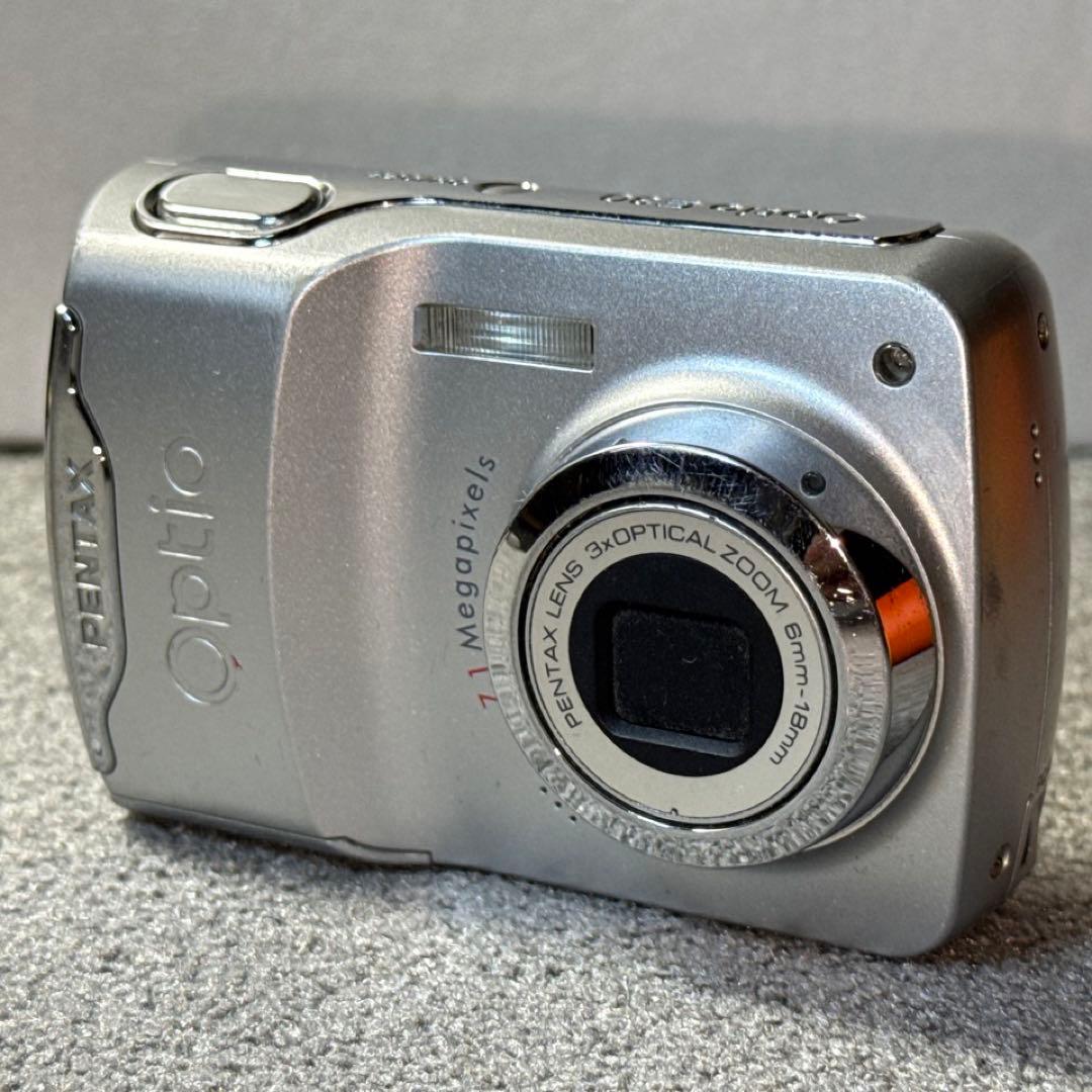 ☆動作OK PENTAX Optio E30 乾電池式 SDカード付き