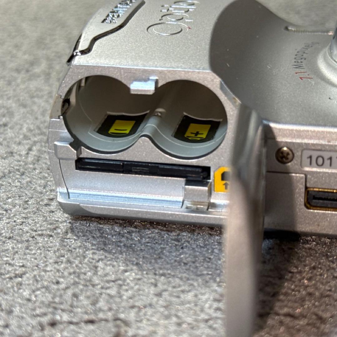 ☆動作OK PENTAX Optio E30 乾電池式 SDカード付き