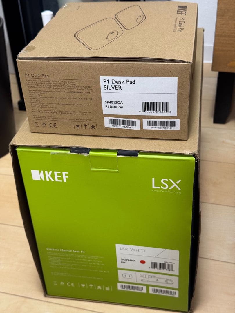 KEF LSX ホワイトスピーカー