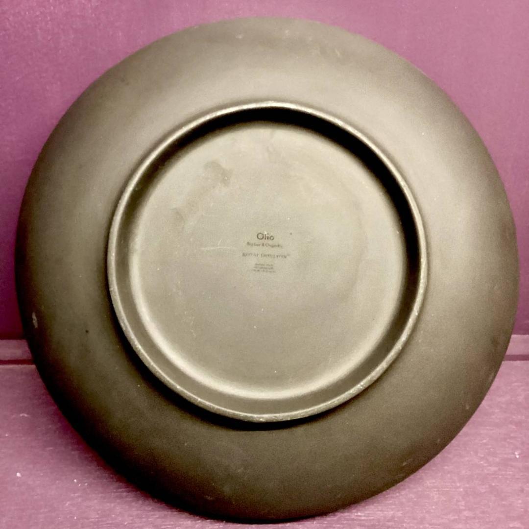 ★ロイヤルドルトン Olio Barber&Osgerby Dish Black