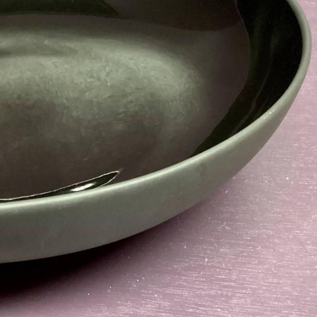 ★ロイヤルドルトン Olio Barber&Osgerby Dish Black