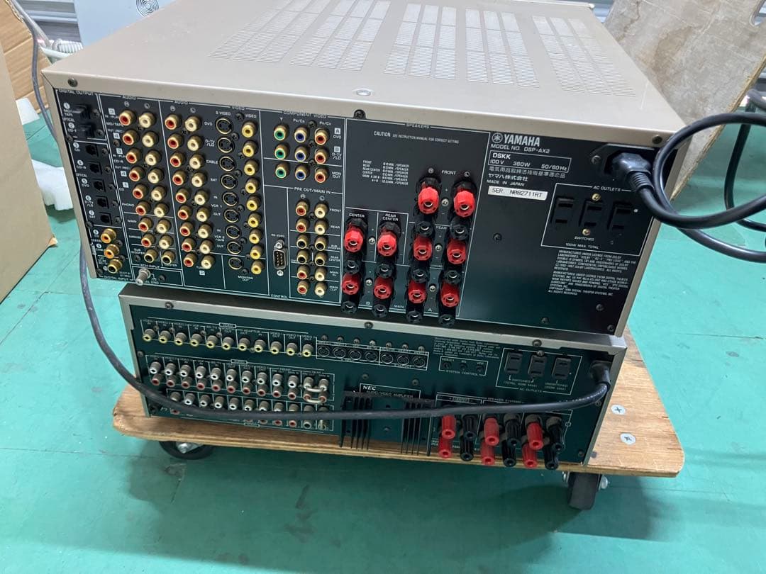 Yamaha DSP-AX2 、NEC AVー300PRO