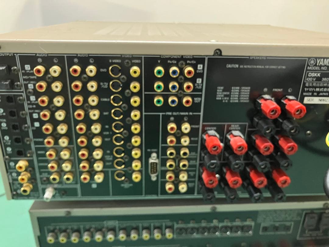 Yamaha DSP-AX2 、NEC AVー300PRO