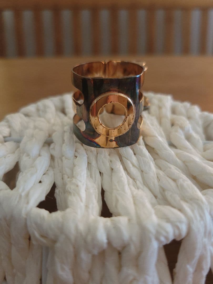 woodstone アルトサックスリガチャー ピンクゴールド