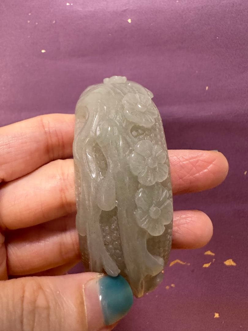 春節祭　寒梅朶朶　シャー太翠バングル