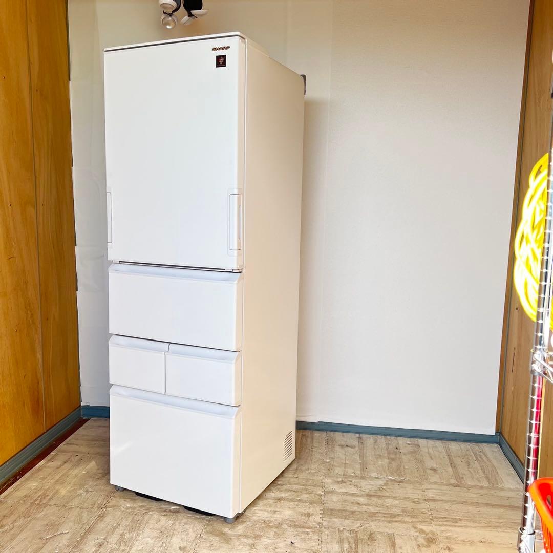 配送設置無料　SHARP 両開き5ドア冷蔵庫　24年製　自動製氷機付