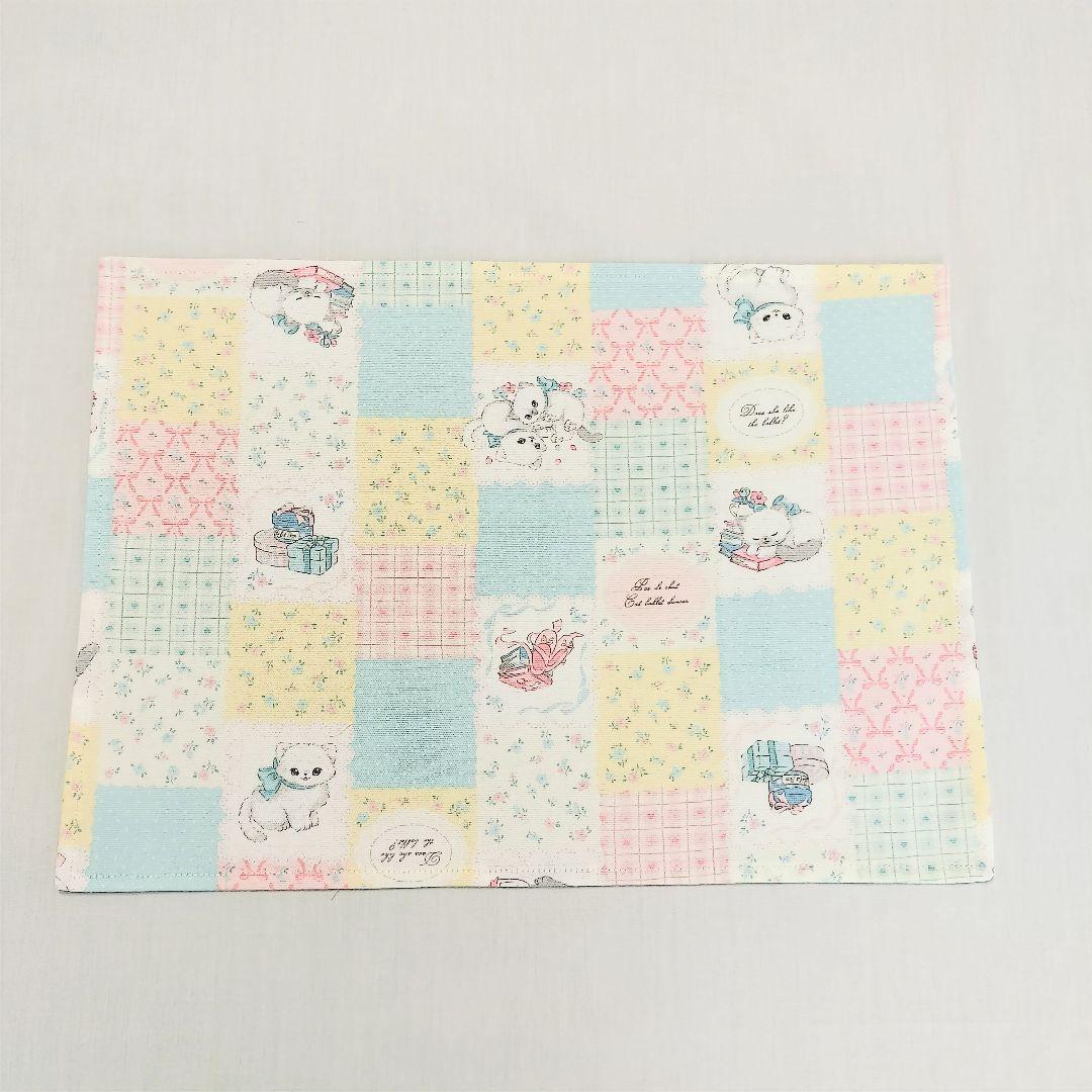 保冷保温弁当袋　給食3点セット　ゆめかわねこちゃん　歯ブラシコップ袋ランチマット