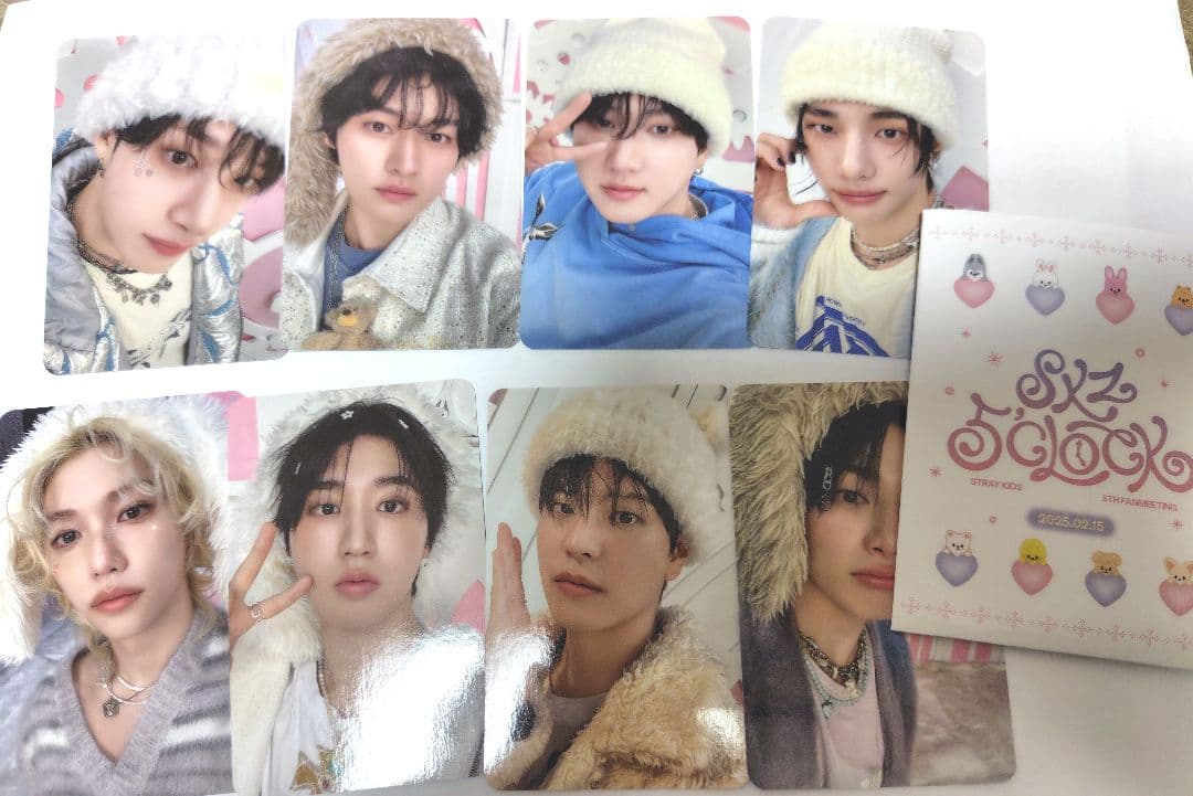 スキズ STAYZONE 2/15 特典トレカ 5’CLOCK 本国ペンミ