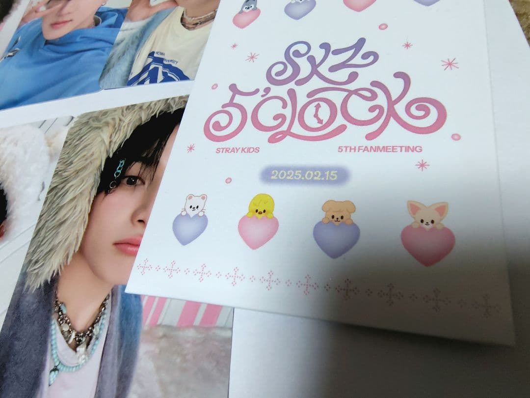 スキズ STAYZONE 2/15 特典トレカ 5’CLOCK 本国ペンミ