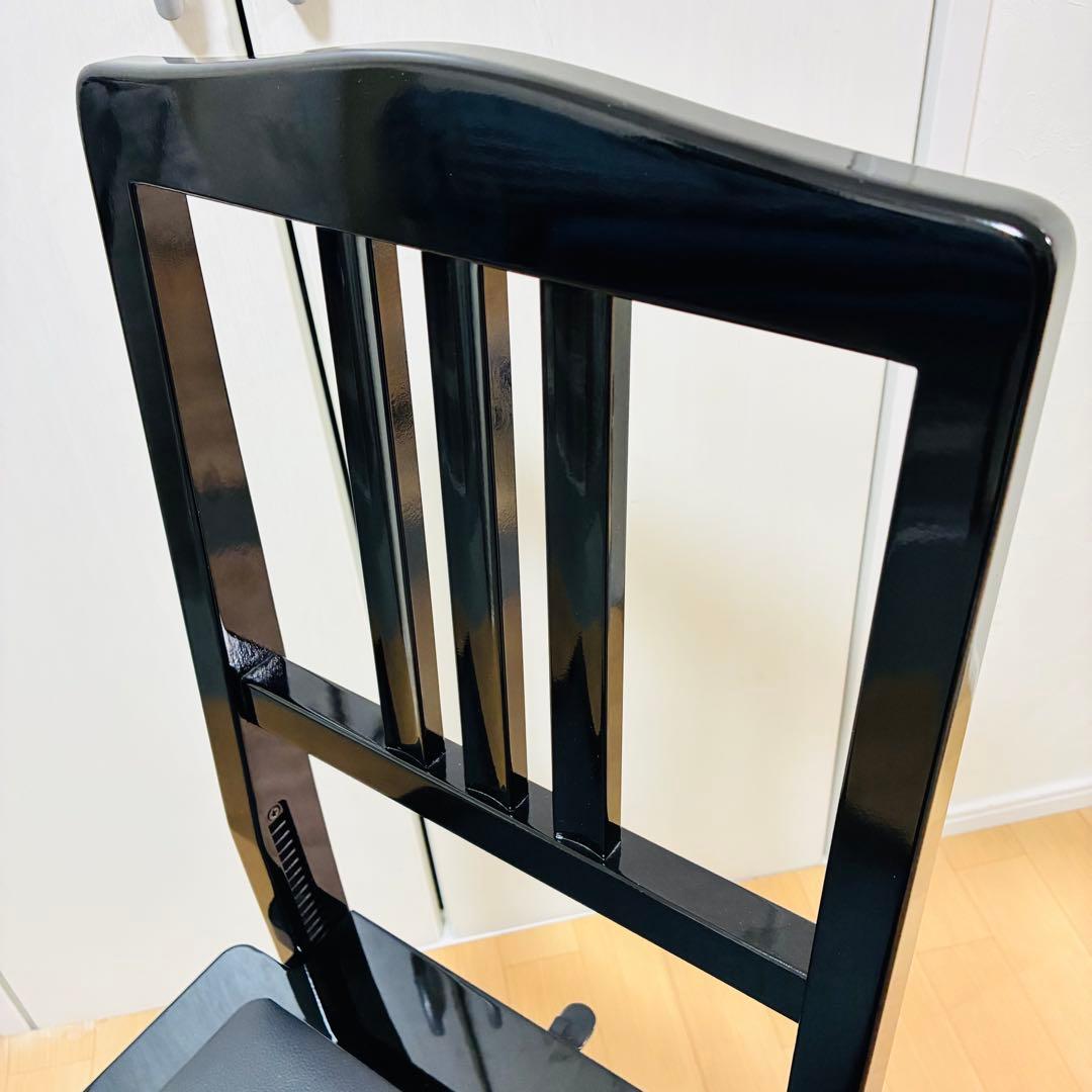 【極美品】名陽木工　MEIYO トムソン椅子　ピアノ椅子　高さ調整機能付き