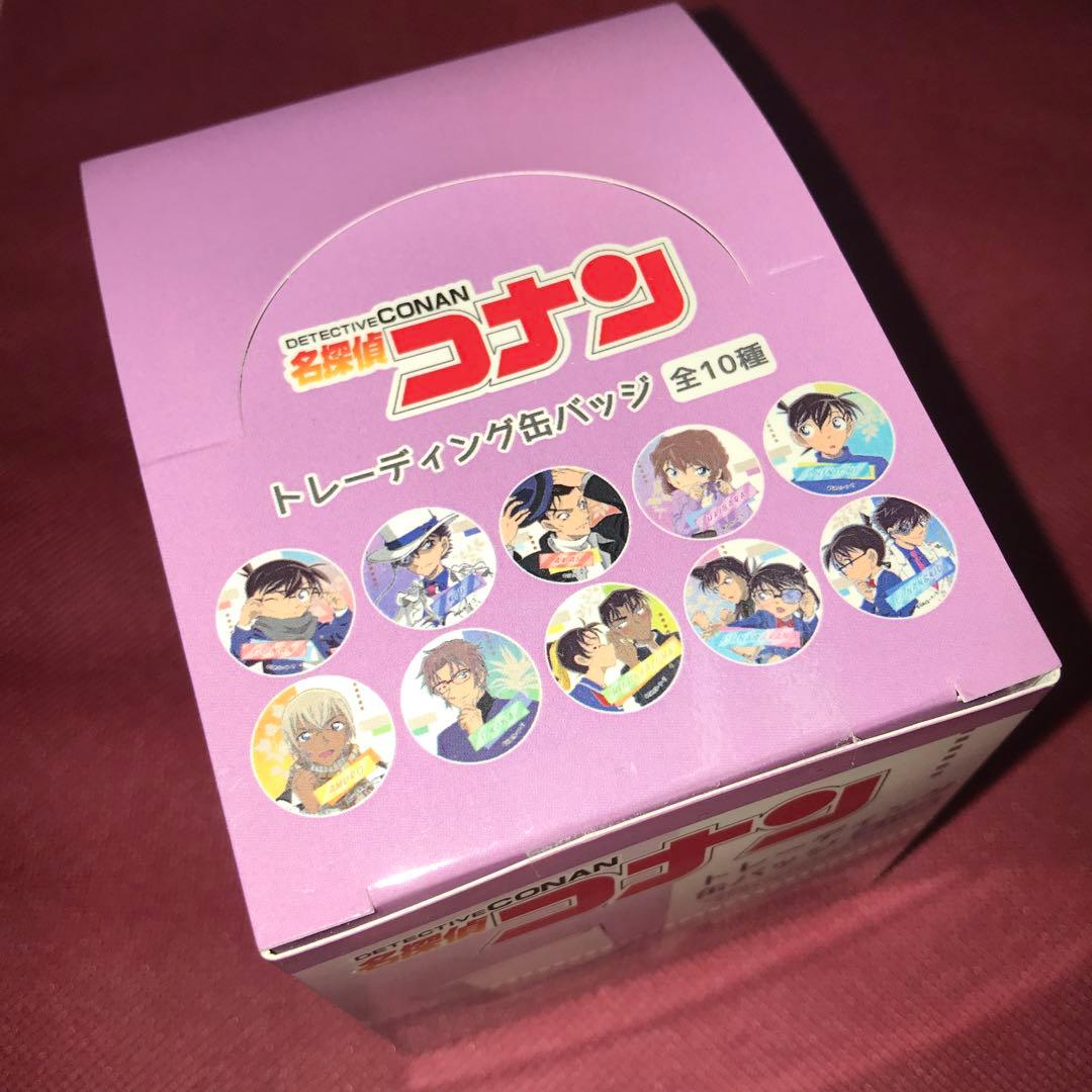 名探偵コナン　スタイル　クラックス　缶バッジ　灰原哀　怪盗キッド　安室透　初版