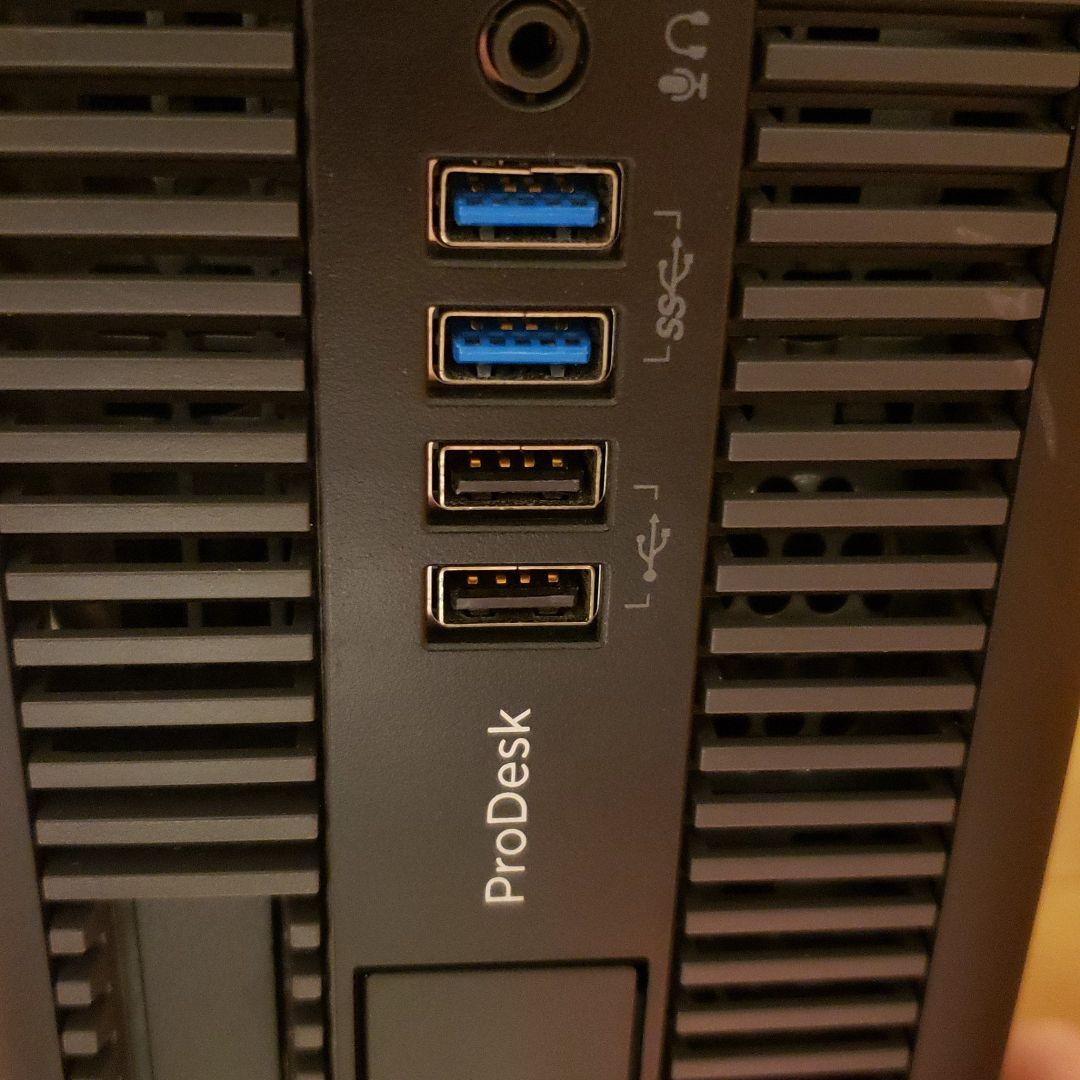 Hp製デスクトップPC第4世代corei3搭載  radeon7050搭載