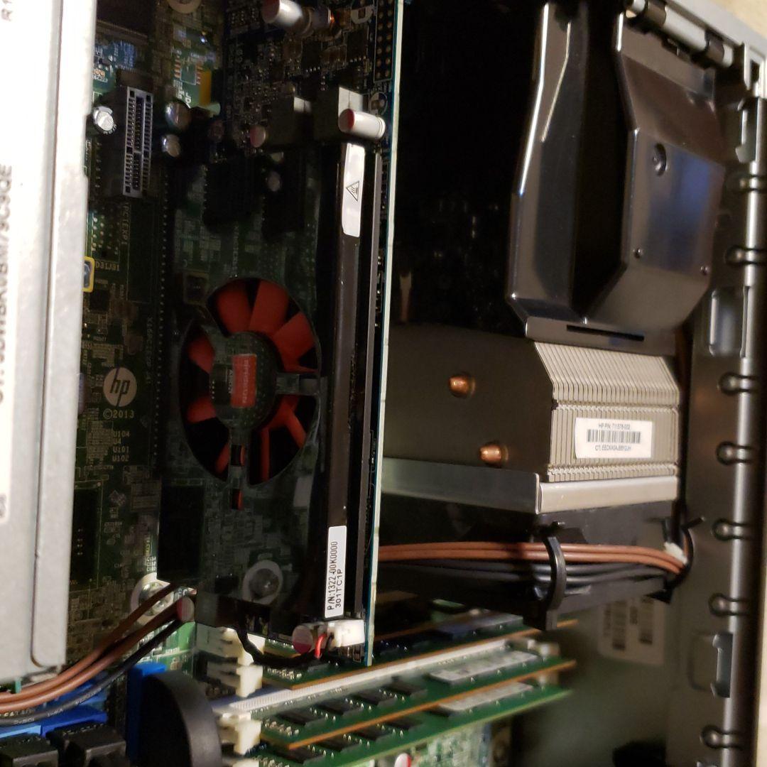 Hp製デスクトップPC第4世代corei3搭載  radeon7050搭載