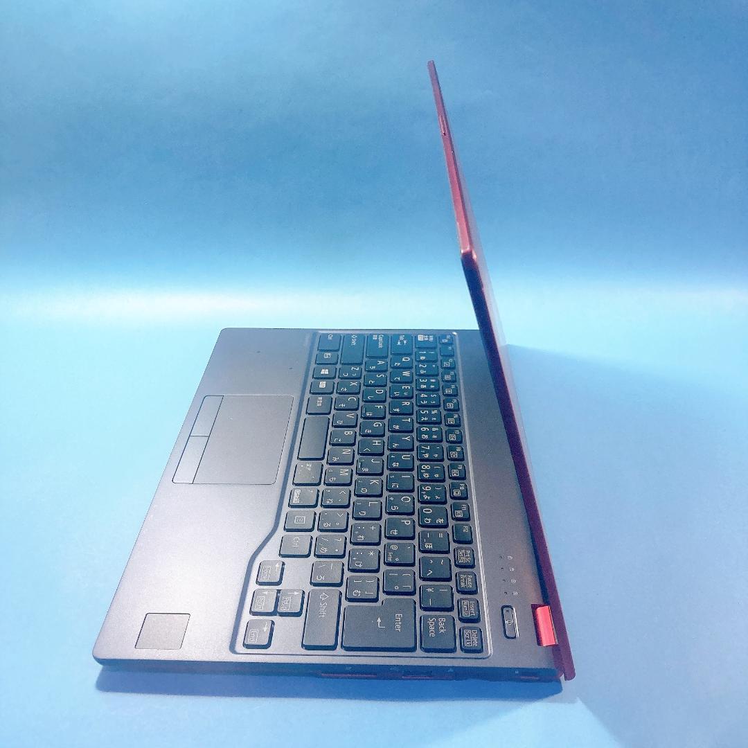w86✨レッド/爆速 SSD新品/Win11/薄型軽量✨すぐ使えるノートパソコン