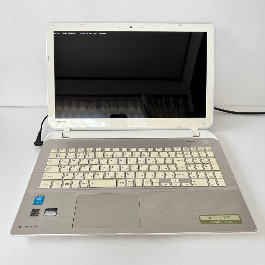 dynabook T75 PT75NGS-BHA3ノートパソコン ジャンク品