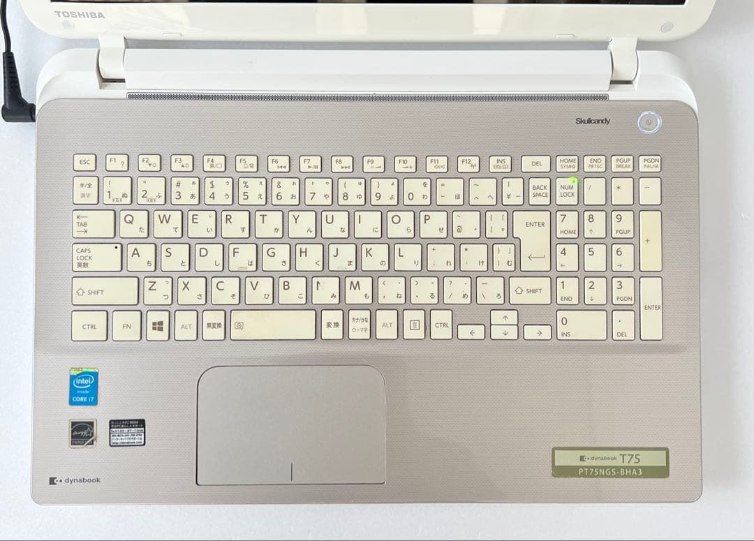 dynabook T75 PT75NGS-BHA3ノートパソコン ジャンク品