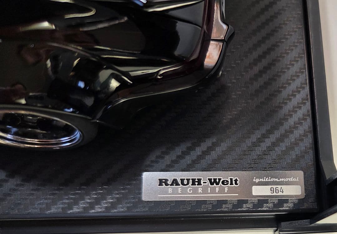 ミニカー 1/18 ignition model RWB 964 Black IG3633