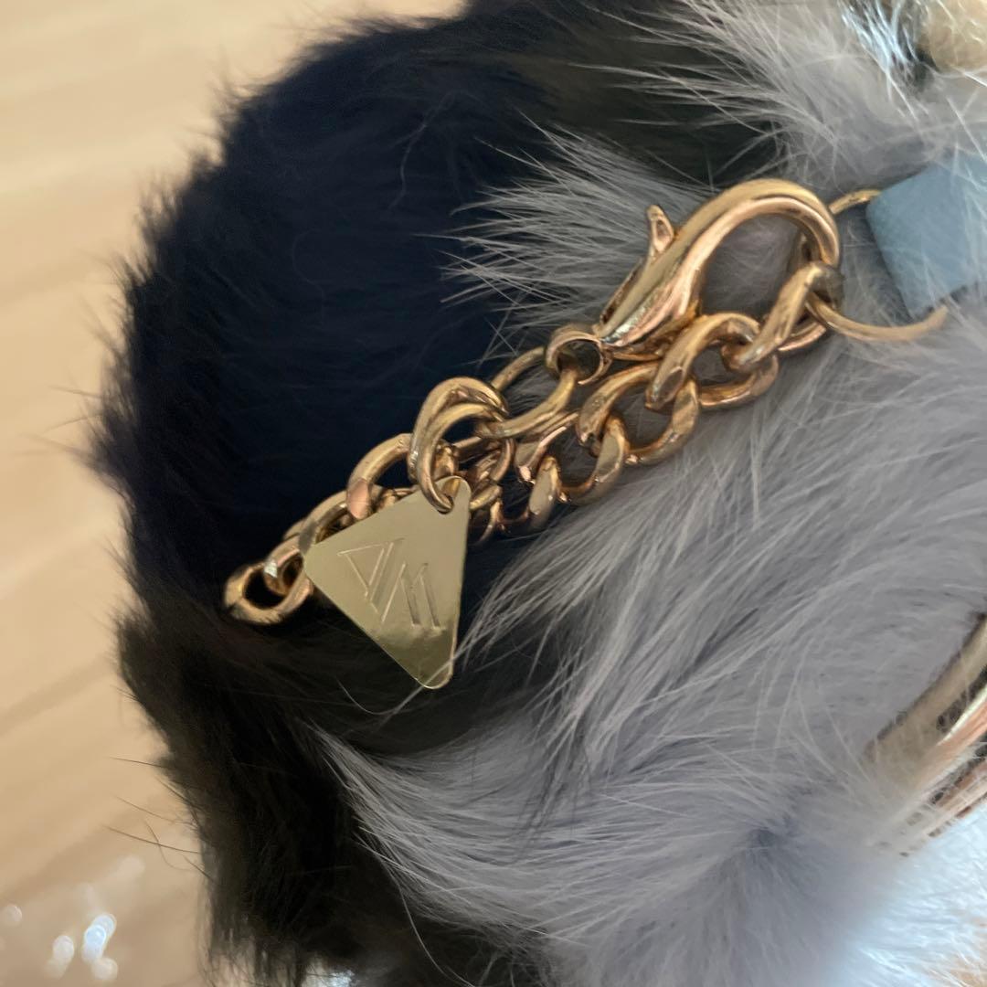 モンスター　入れ　がま口　ファー