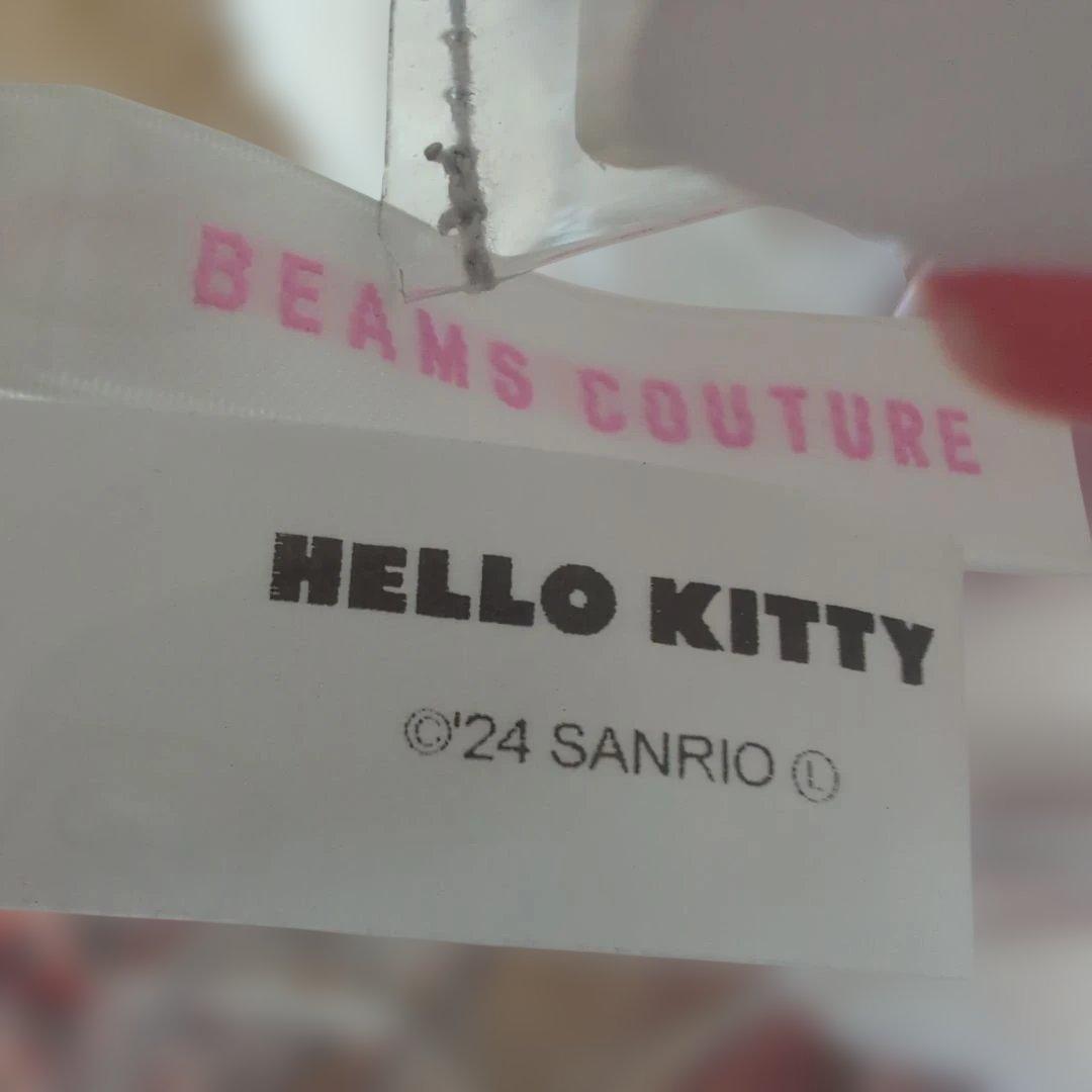 BEAMS Hello Kitty Ziploc ビニールトートバッグ