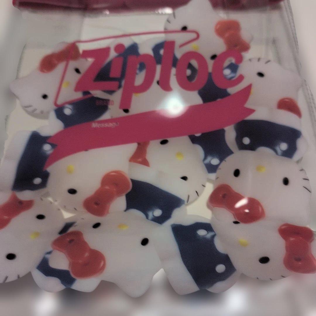 BEAMS Hello Kitty Ziploc ビニールトートバッグ