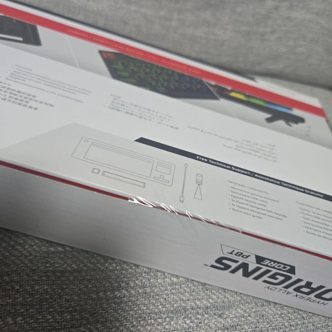HYPERX ALLOY ORIGINS CORE ゲーミングキーボード+マット