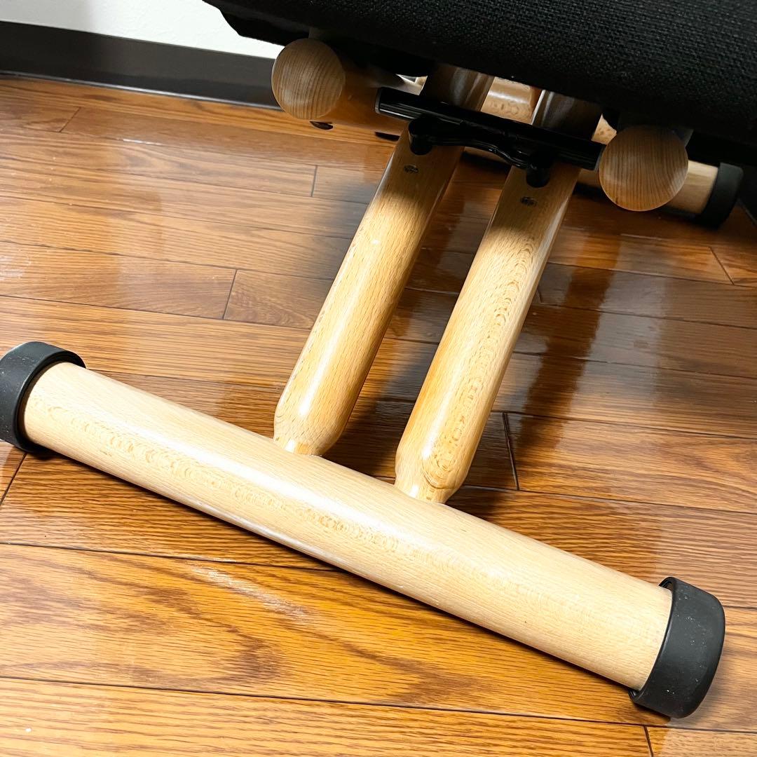 【現行ロゴ／美品】Varier MULTI balansブラック バランスチェア