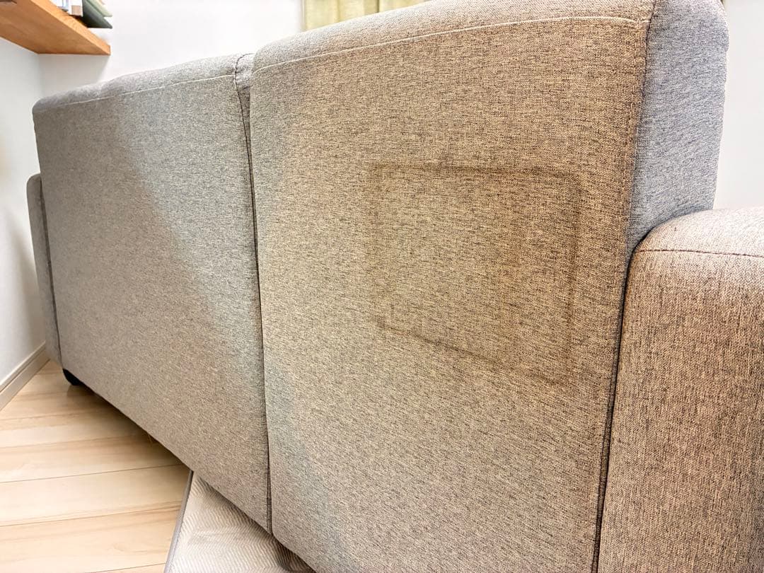 【早い者勝ち】グレー 3人掛けソファ