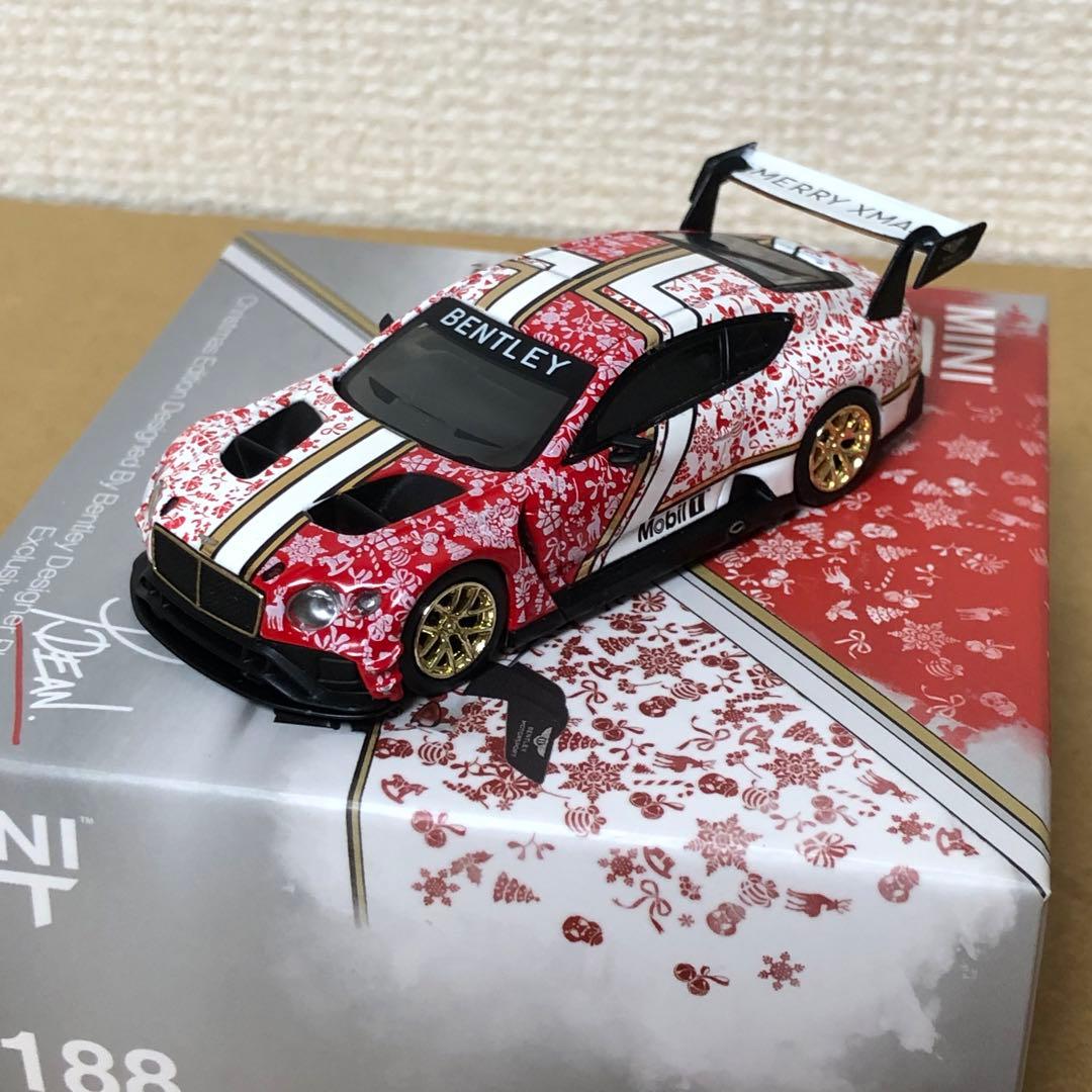 MINI GT　ベントレーコンチネンタル GT3　クリスマスエディション2020