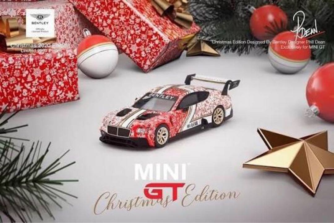 MINI GT　ベントレーコンチネンタル GT3　クリスマスエディション2020