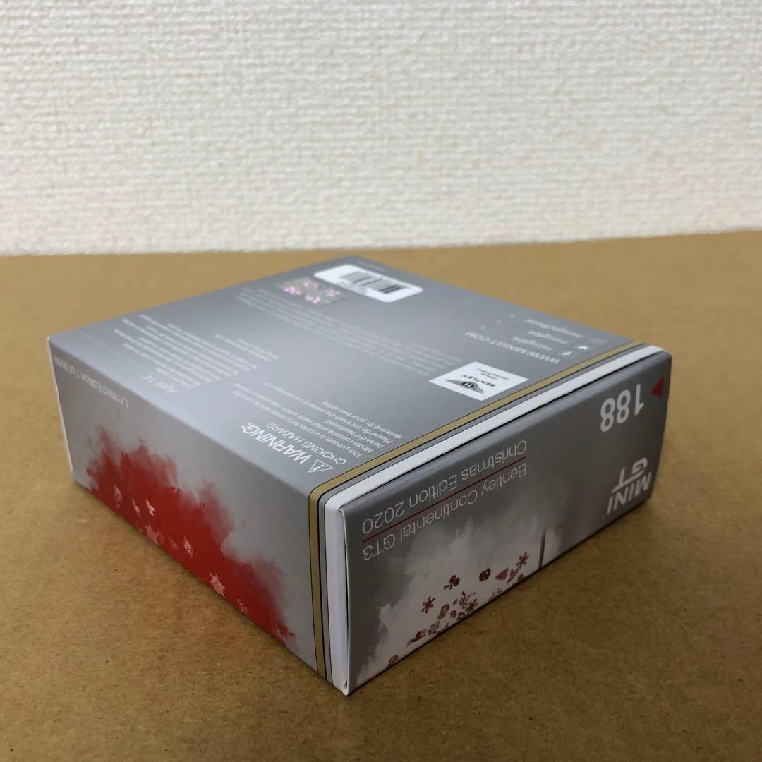 MINI GT　ベントレーコンチネンタル GT3　クリスマスエディション2020