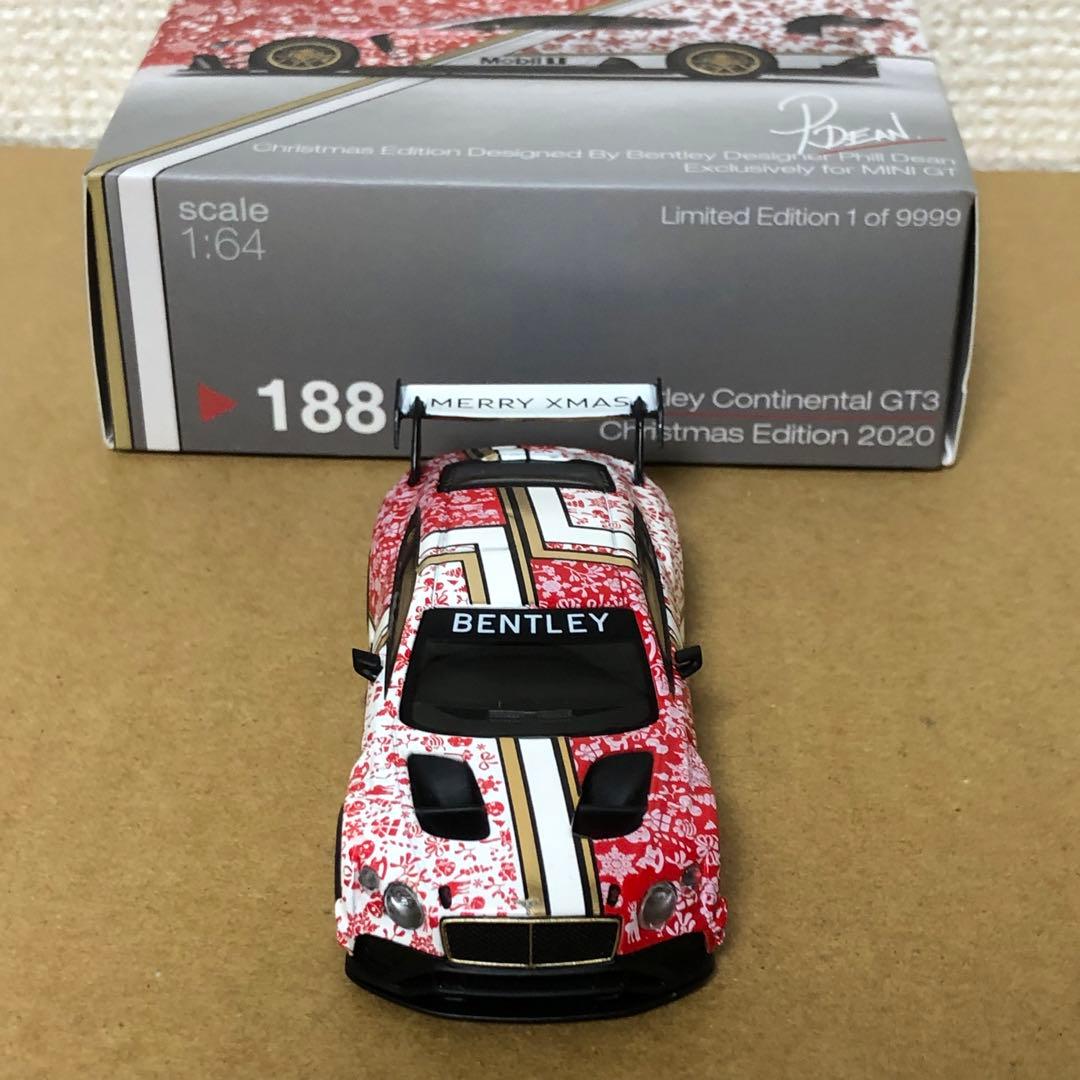 MINI GT　ベントレーコンチネンタル GT3　クリスマスエディション2020