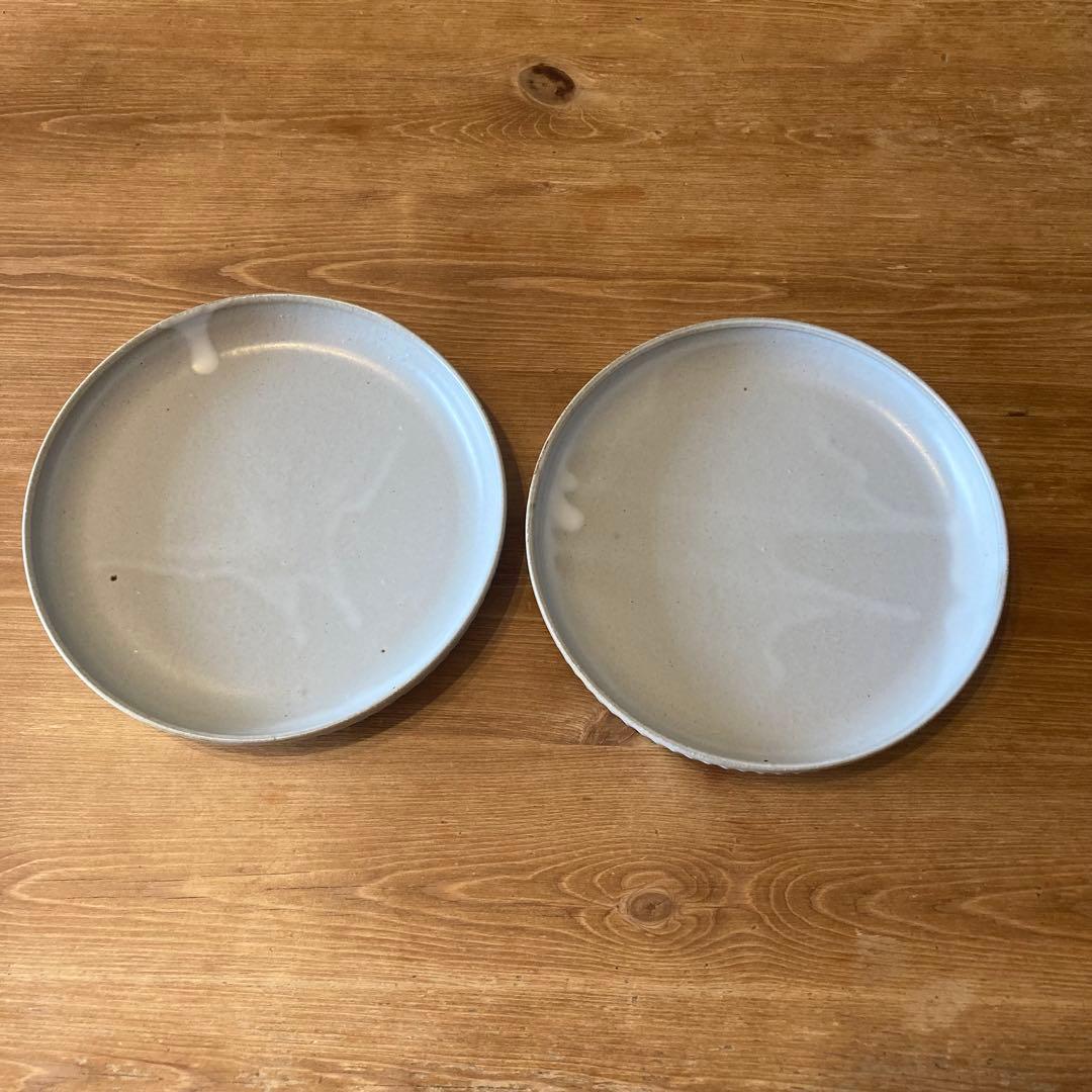 スタジオm＊稲穂6寸皿 × 飯碗小平＊