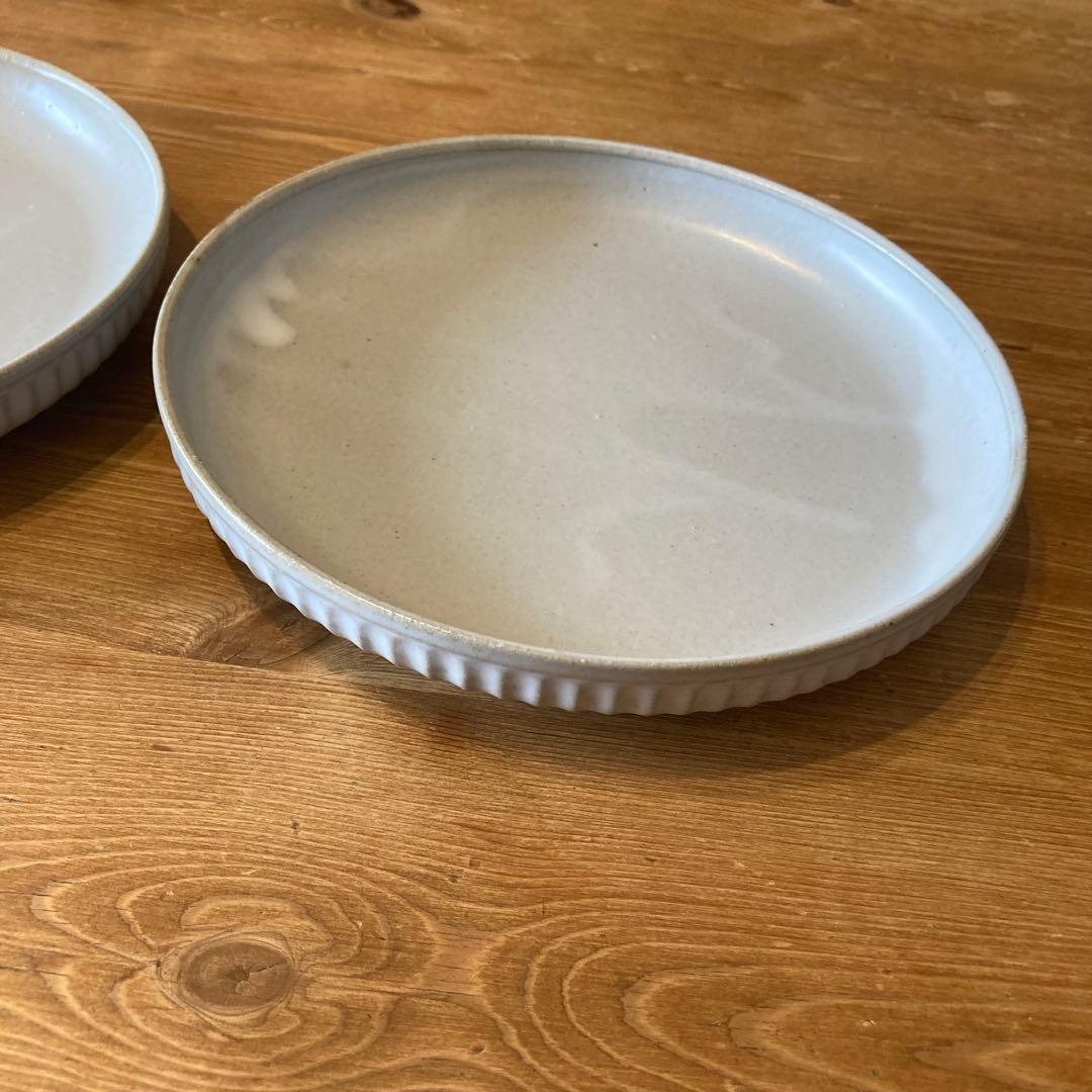 スタジオm＊稲穂6寸皿 × 飯碗小平＊