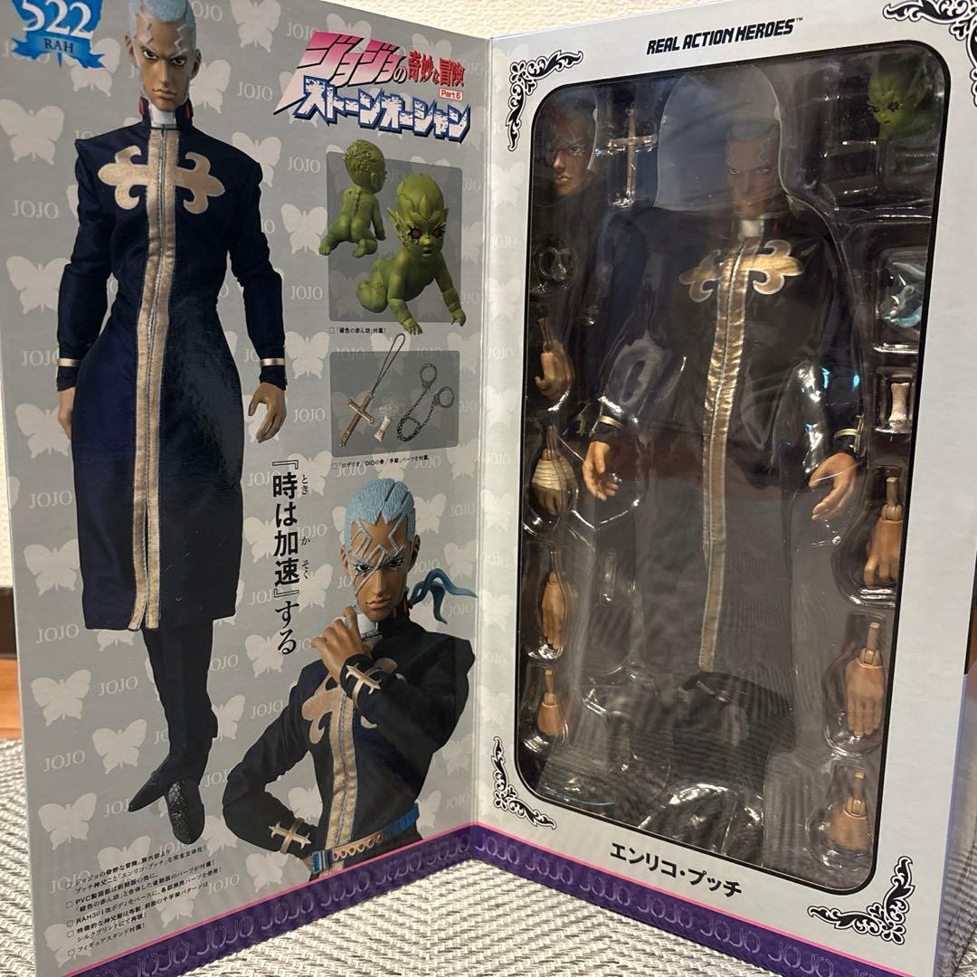 RAH ジョジョの奇妙な冒険 エンリコ・プッチ フィギュア MEDICOMTOY