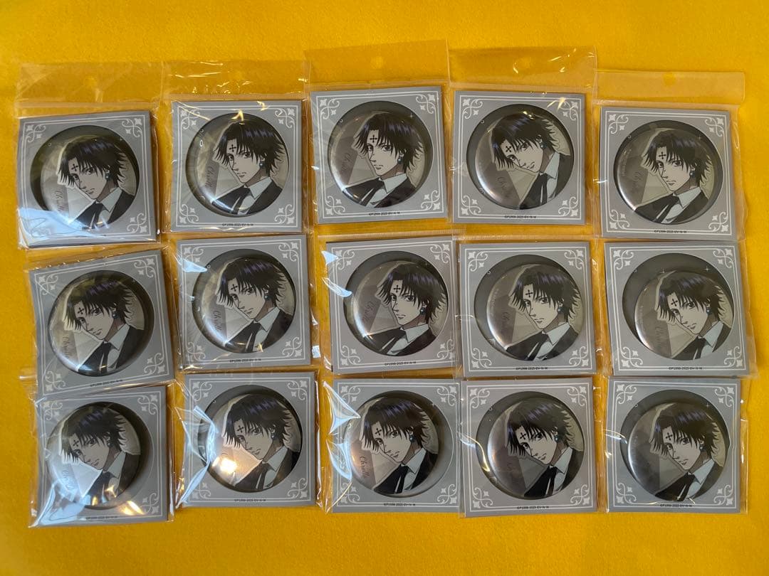 HUNTER×HUNTER ハンターハンター クロロ 缶バッジ 中国 幻影旅団