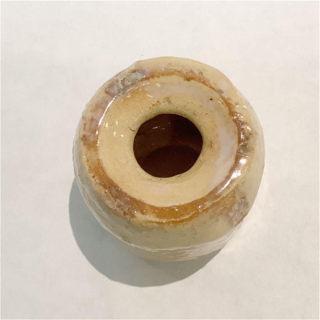 【茶道具】蓋置 萩つくね蓋置 萩焼深川窯 13代 田原陶兵衛